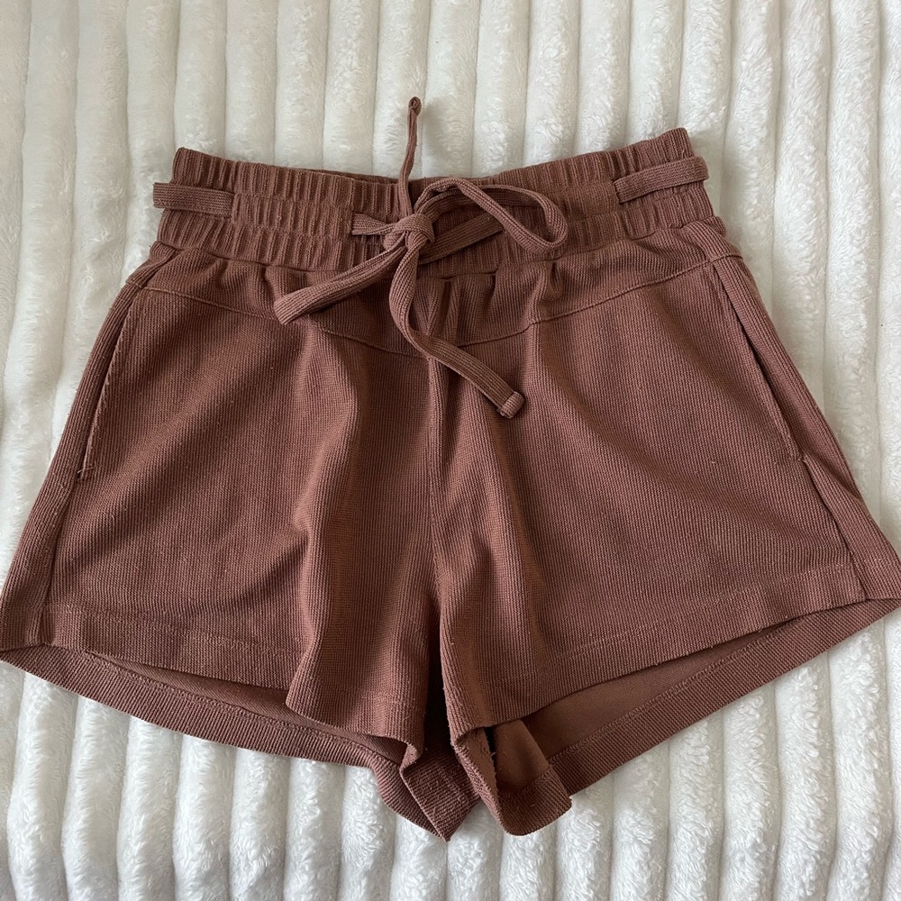 Wishlist Women's Brown Casual Shorts - Picture 1 of 5